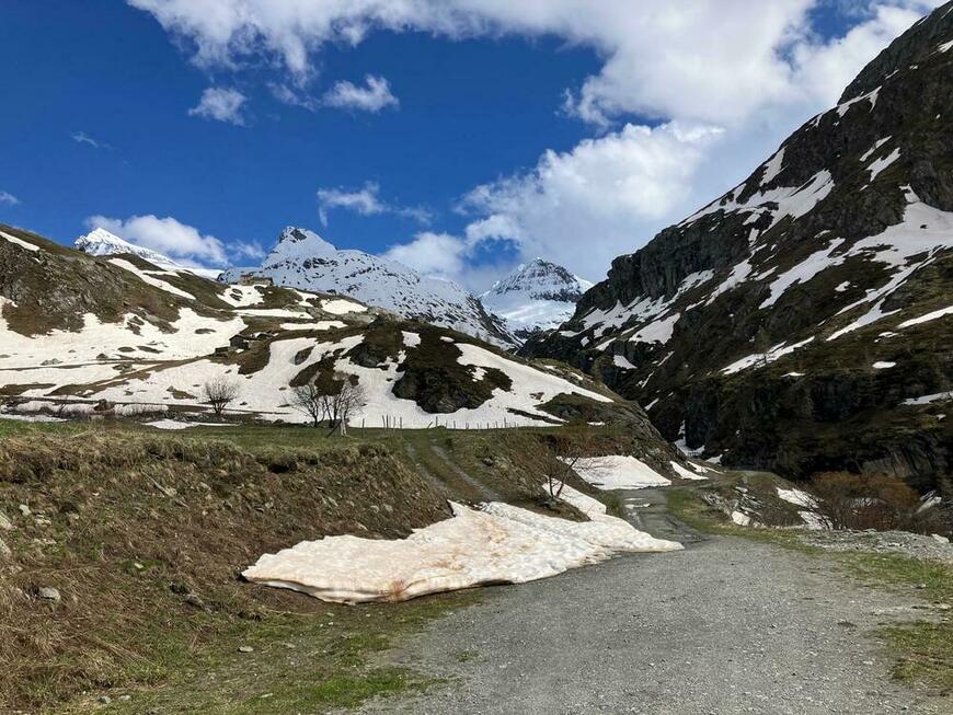 depart du parking depart du parking